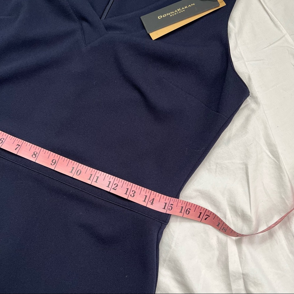 NWT Donna Karan Navy dress - Picture 10 of 14